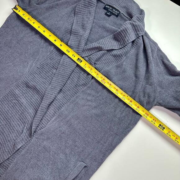 Barefoot Dreams Women's Small Gray Cozychic Ultra Light Long Cardigan NOWCU1469 - Picture 6 of 7